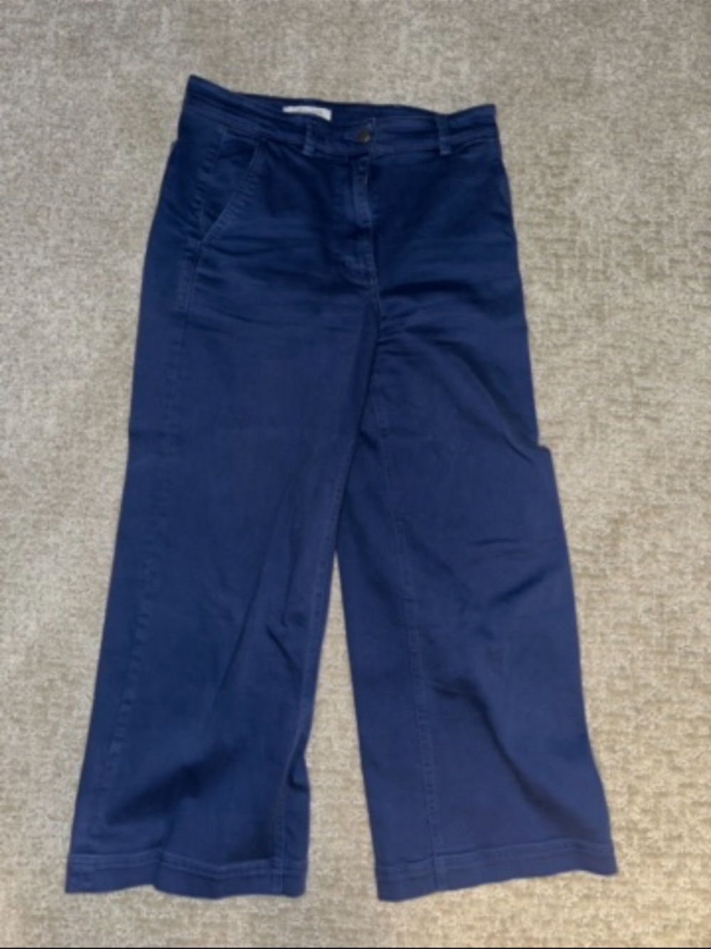 Everlane Wide Leg Jeans in Navy
